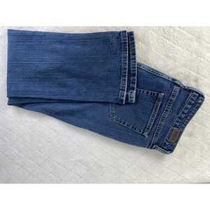 RN130273 ** RIDERS BY LEE** MID RISE STRAIGHT LEG WOMENS JEANS Size 12P BLUE